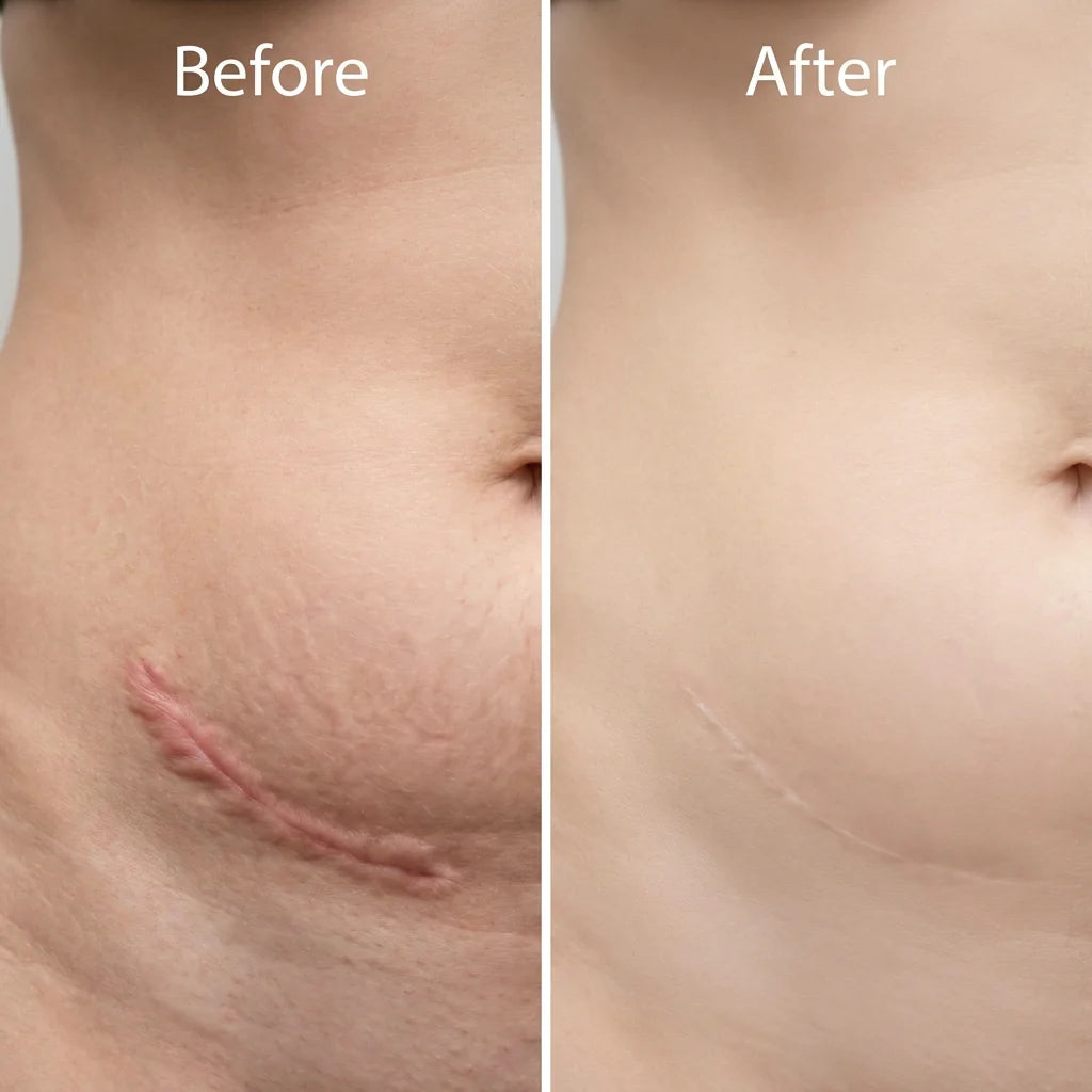 Abdominal scar care