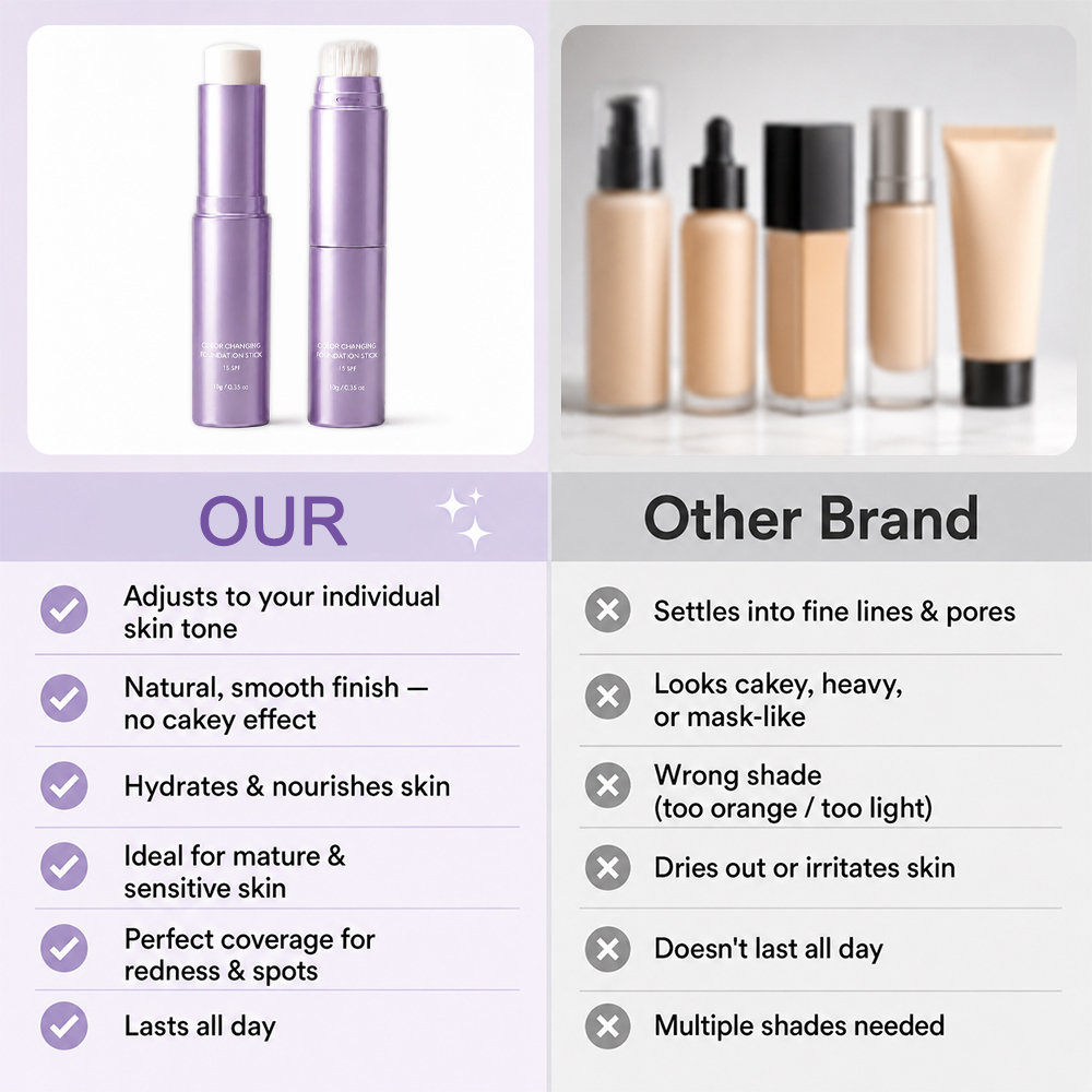 Color Changing Foundation Stick