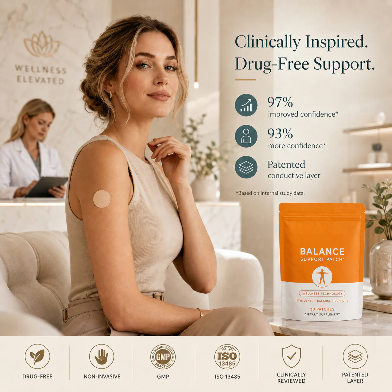 Clinically-Inspired, Drug-Free Design